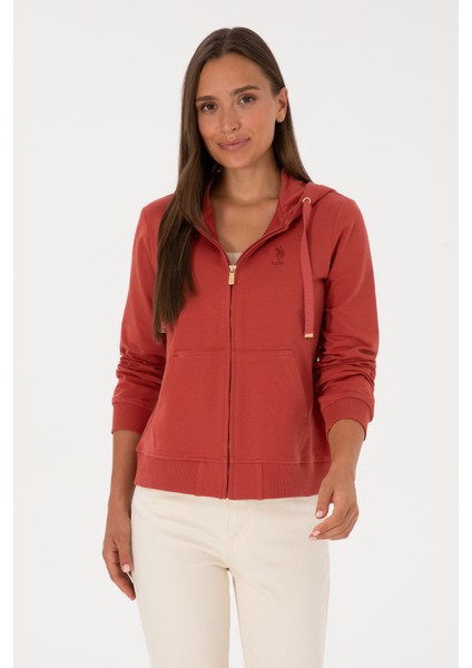 Kadın Gül Kurusu Sweatshirt 50313594-VR026 modelleri