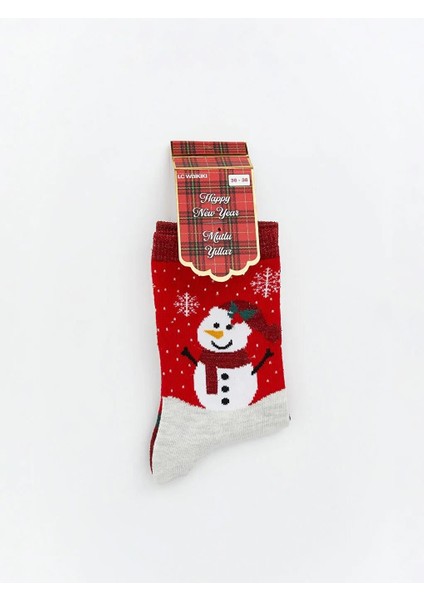 Yılbaşı Temalı Kadın Soket Çorap 2'li (W5) fiyatları