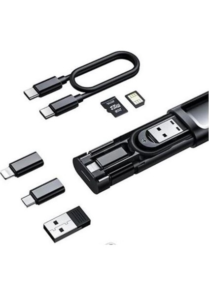 WF-1720 Çok İşlevli Saklama Kutusu-Type-C Bağlantı ile Hızlı Şarj ve Veri Transferi