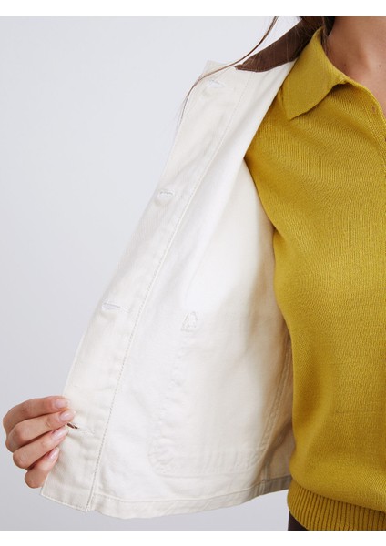 Yeni Sezon Gömlek Yaka Oversize Kadın Ceket fırsatları