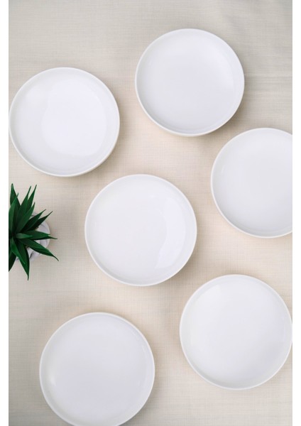 Porselen Sofia Çukur Tabak 18,5cm 620CC 6 Lı