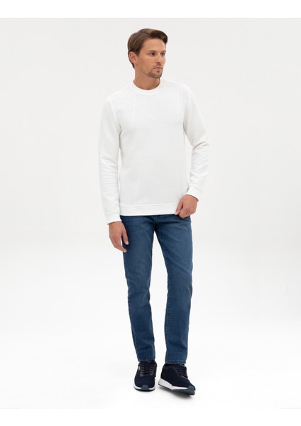Erkek Mavi Slim Fit Jean Pantolon 50315260-VR036