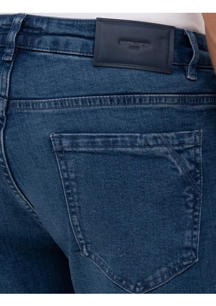 Erkek Mavi Slim Fit Jean Pantolon 50315260-VR036