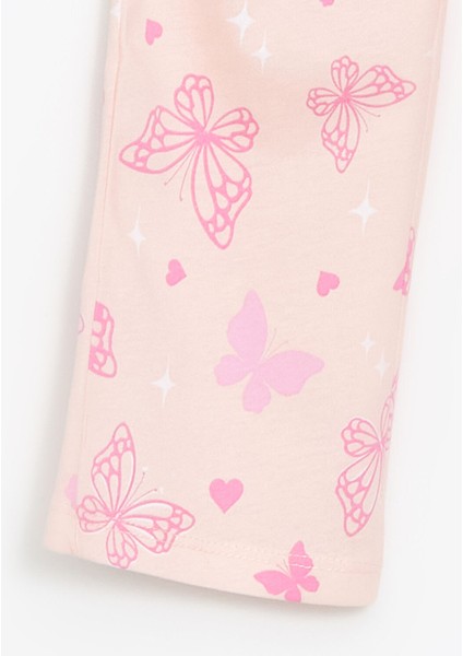 Yeni Sezon Beli Lastikli Kız Çocuk Pijama Alt modelleri