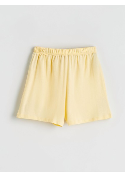 Yeni Sezon Vincent Van Gogh Baskılı Kız Çocuk Şortlu Pijama Takımı fiyatları