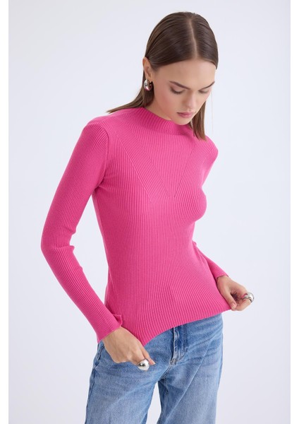 Balıkçı Yaka Uzun Kol Triko Bluz fiyatları