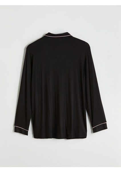 Yeni Sezon Gömlek Yaka Kadın Pijama Takımı indirimleri