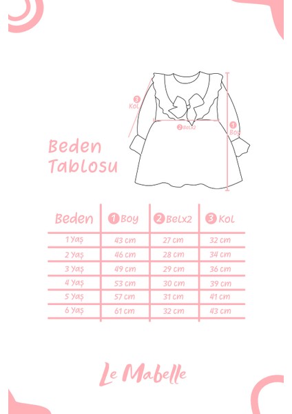 Kırmızı Fisto Yakalı Keten Kız Çocuk Elbise - Trinetta