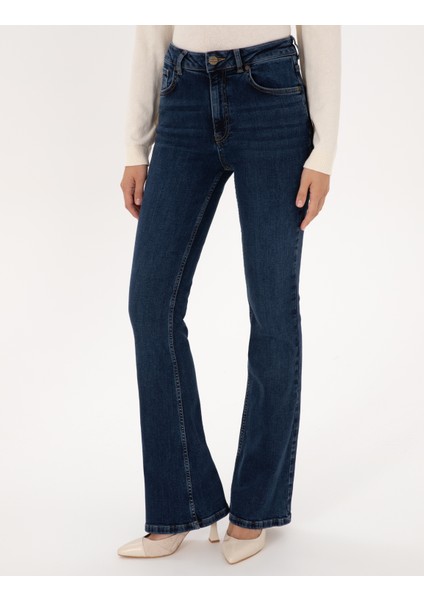 Kadın Lacivert Jean Pantolon 50318199-VR033 fiyatları
