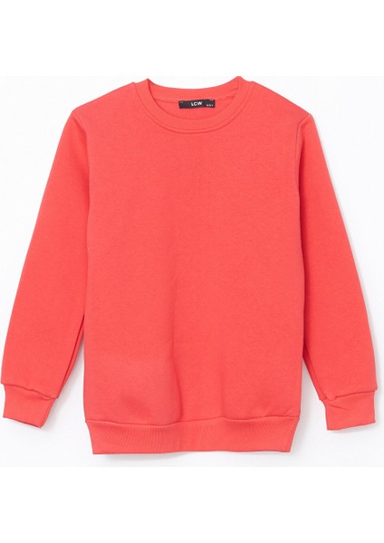 Yeni Sezon Bisiklet Yaka Kız Çocuk Sweatshirt