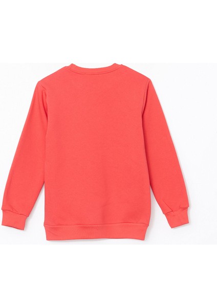 Yeni Sezon Bisiklet Yaka Kız Çocuk Sweatshirt modelleri