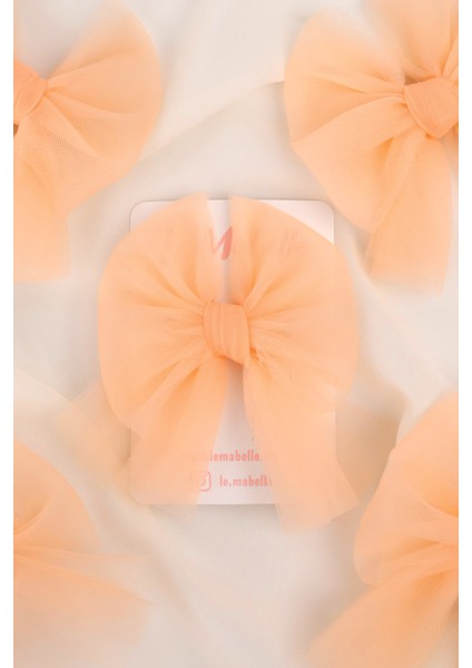 Somon Tül Fiyonk Kız Çocuk Klips Toka indirimleri