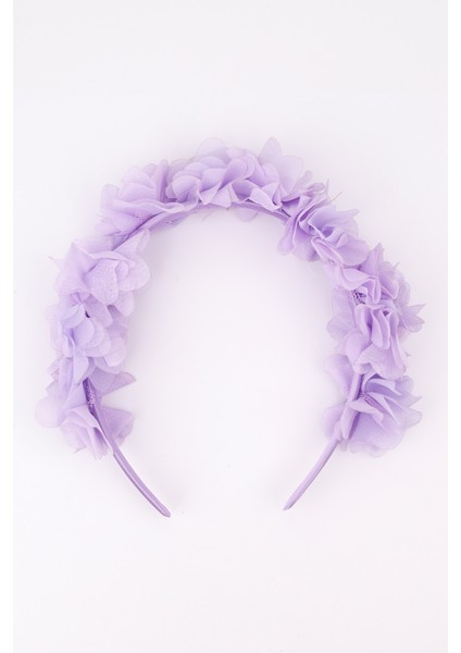 Lila Çiçekli Kız Çocuk Taç fiyatları