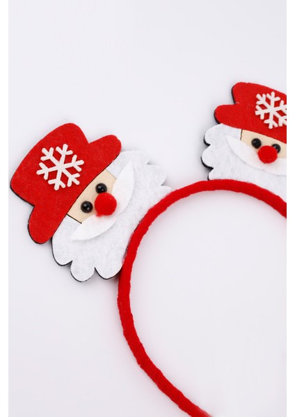 Kırmızı Noel Baba Detaylı Kız Çocuk Taç fırsatları