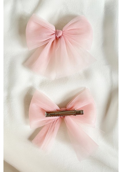 Pudra Tül Fiyonk Kız Çocuk Klips Toka fırsatları