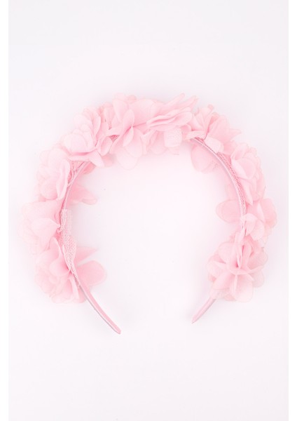 Pembe Çiçekli Kız Çocuk Taç fırsatları