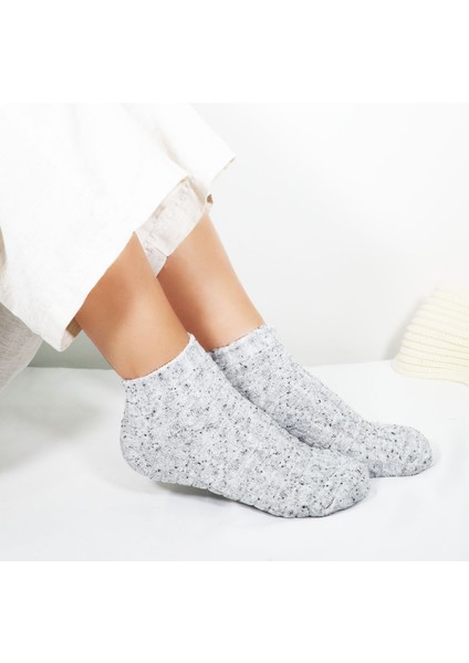 Kadın Kabartma Kışlık Ters Havlu 6 Çift Karma Renk Çorap Seti modelleri