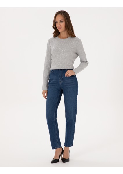 Kadın Açık Mavi Jean Pantolon 50318254-VR003