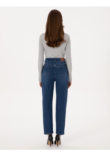Kadın Açık Mavi Jean Pantolon 50318254-VR003 fırsatları