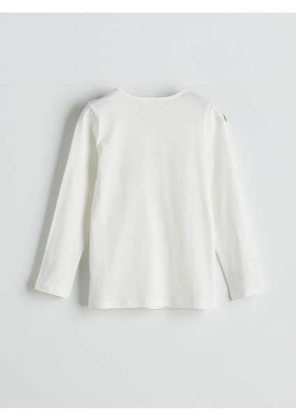 Yeni Sezon Bisiklet Yaka Kız Çocuk Pijama Takımı fırsatları