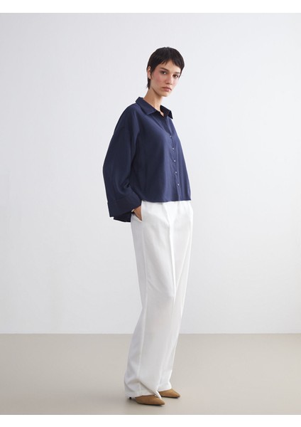 Yeni Sezon Oversize Modal Karışımlı Kadın Gömlek fiyatları