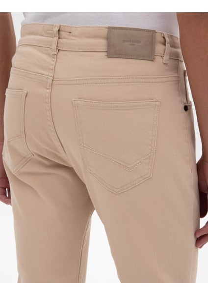 Erkek Bej Slim Fit Jean Pantolon 50315892-VR011