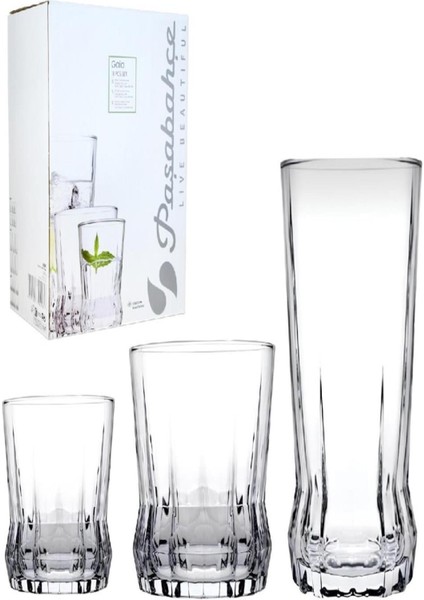 Paşabahçe Gaıa Bardak Seti 18 Prç 950082