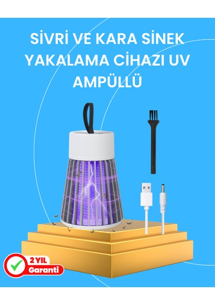 Çocuk ve Evcil Hayvan Dostu Sivrisinek Yakalama Lambası