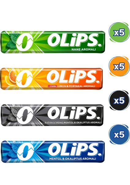 Stick Karışık Şeker Paketi 28 Gr - 20 Adet