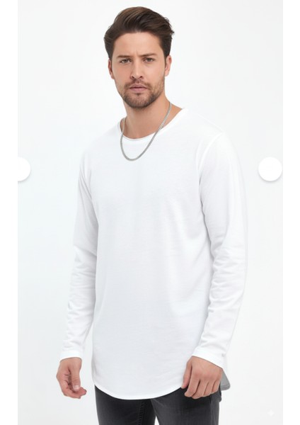 Geniş Yaka Etek Kısmı Oval Kesim Tişört indirimleri