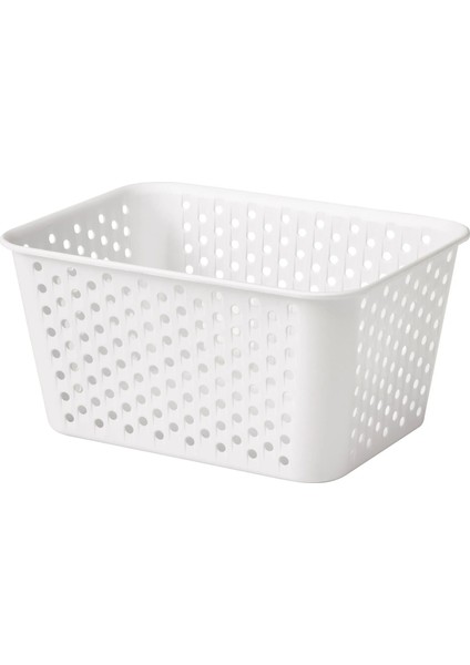 Plogsvang Sepet Beyaz 15 x 20 x 10 cm