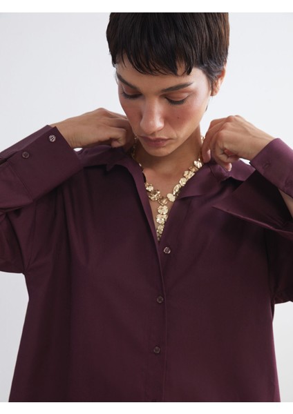 Yeni Sezon Poplin Kadın Gömlek modelleri