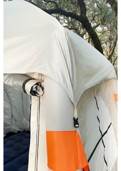 6 Kişilik Şişme Pratik Tenteli Kamp Çadırı 240X240X175 fırsatları