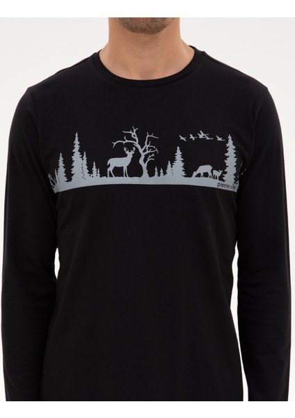 Erkek Siyah Pijama Takımı 50322636-001