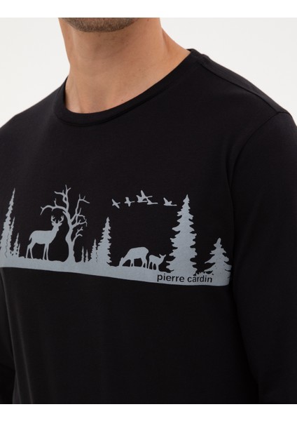 Erkek Siyah Pijama Takımı 50322636-001