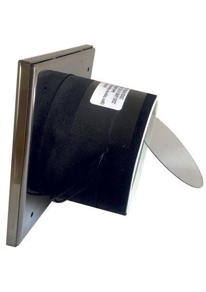 Aspiratör Marin 03, Sessiz, Banyo, Wc, Aspiratörü, Baca Çapı 100 Mm. Geri Tepme Klapeli modelleri