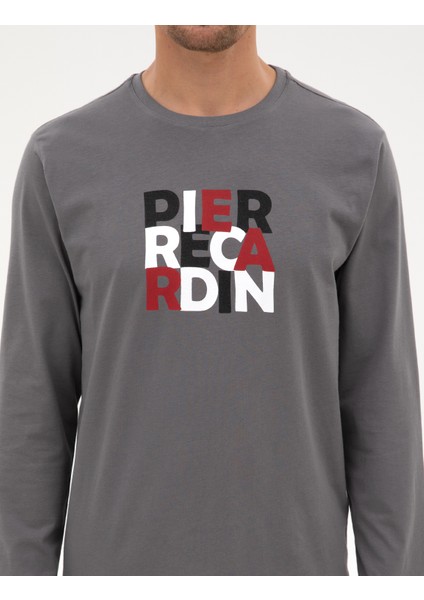 Erkek Koyu Gri Pijama Takımı 50322654-VR080