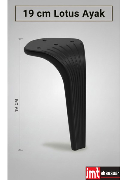 Lotus Koltuk Yatak Odası Tv Ünitesi Konsol ve Sehpa Ofis Mobilyası Ayağı 19 cm fırsatları