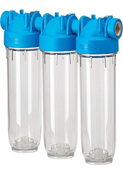 Üçlü Bina Giriş Atlas Filtre Housing Kabı 1 Adet Tekli Housing