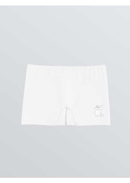 Yeni Sezon Baskılı Kız Çocuk Boxer
