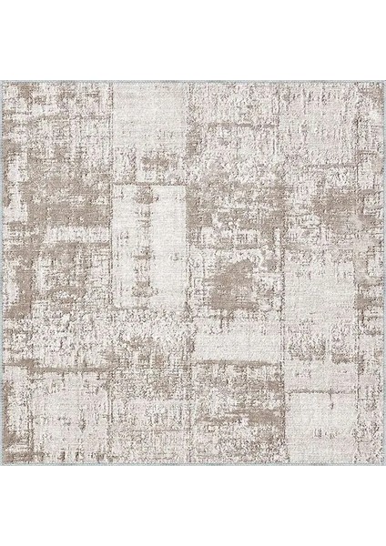 Sagrada Modern Krem Polyester ve Pamuklu Yıkanabilir Kaydırmaz Taban Dijital Baskı Halı indirimleri