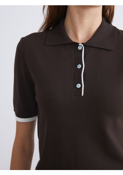 Yeni Sezon Polo Yaka Kadın Triko Kazak modelleri