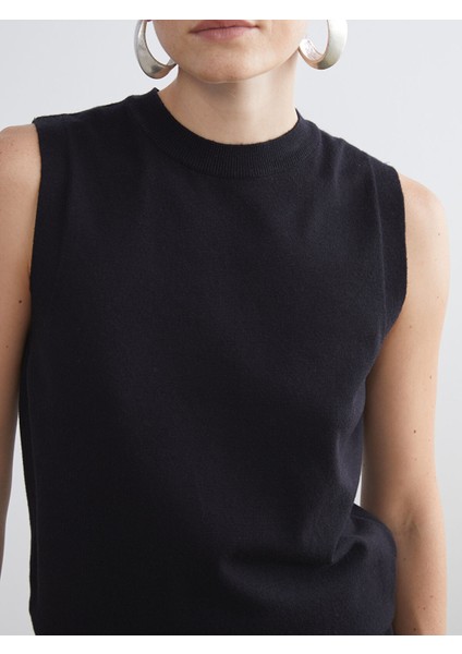 Yeni Sezon Bisiklet Yaka Kadın Triko Süveter modelleri