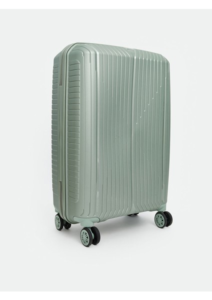 Yeni Sezon Kilit Detaylı Büyük Boy Valiz