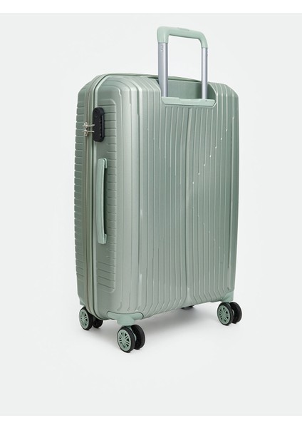 Yeni Sezon Kilit Detaylı Büyük Boy Valiz fiyatları