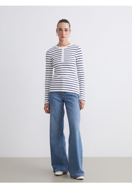 Yeni Sezon Bisiklet Yaka Çizgili Kadın Body modelleri