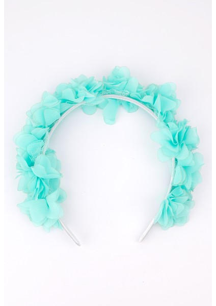 Mint Çiçekli Kız Çocuk Taç fiyatları