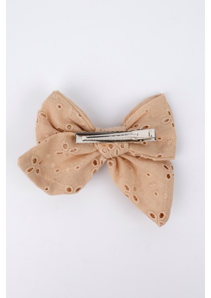 Bej Fisto Fiyonk Kız Çocuk Klips Toka fırsatları