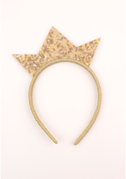 Altın Payetli Kız Çocuk Kraliçe Taç fiyatları