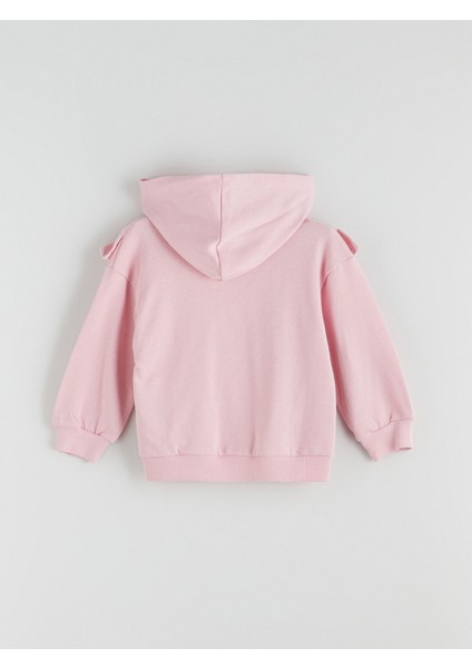 Yeni Sezon Kapüşonlu Fermuarlı Kız Çocuk Sweatshirt modelleri